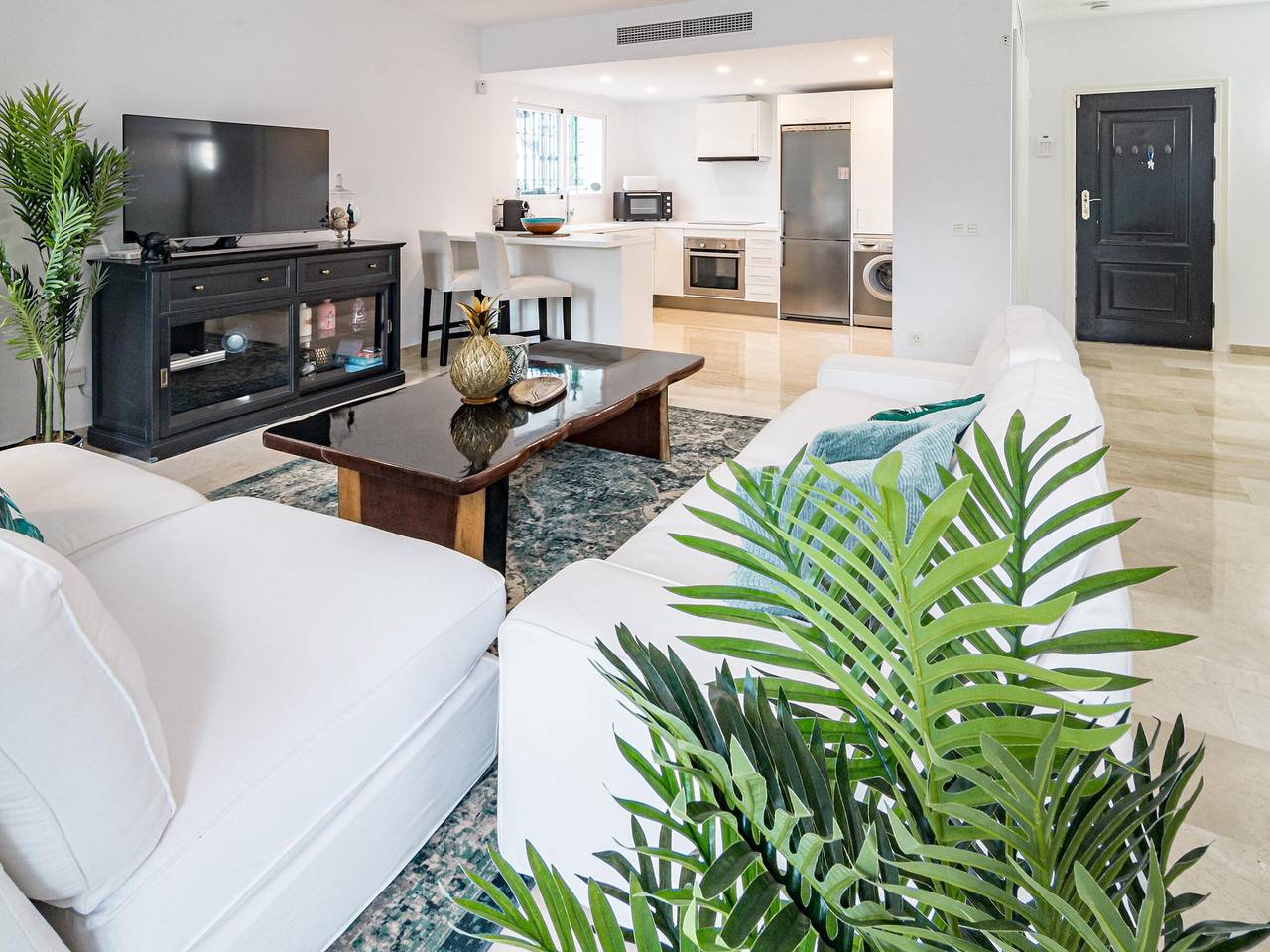 Maison mitoyenne à Nueva Andalucia pour 6 pers. avec piscine, clim et parking - 130903 in Nueva Andalucia Golf Valley, Marbella