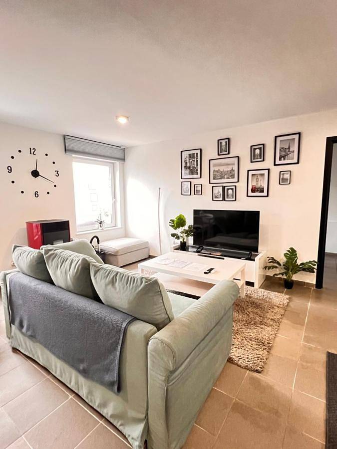 Gîte pour 4 personnes, avec terrasse et vue à Boussu