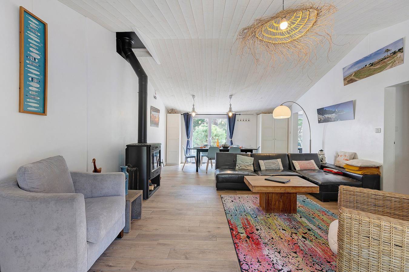 Île de Noirmoutier – T4-Villa auf der Düne, 100 m vom Sandstrand entfernt in La Guérinière, Noirmoutier