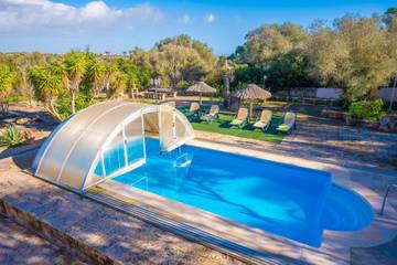 Villa in Ses Salines, South Majorca für 9 