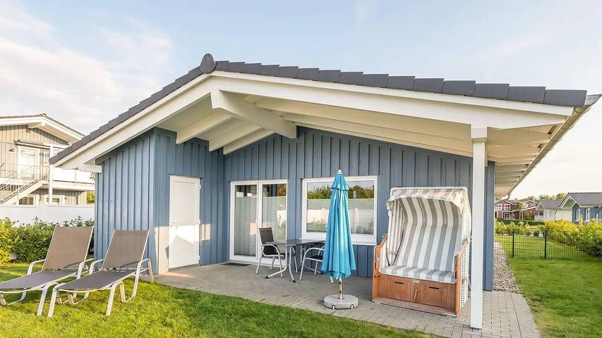 Ferienhaus für 4 Personen, mit Sauna und Garten sowie Terrasse in Dagebüll