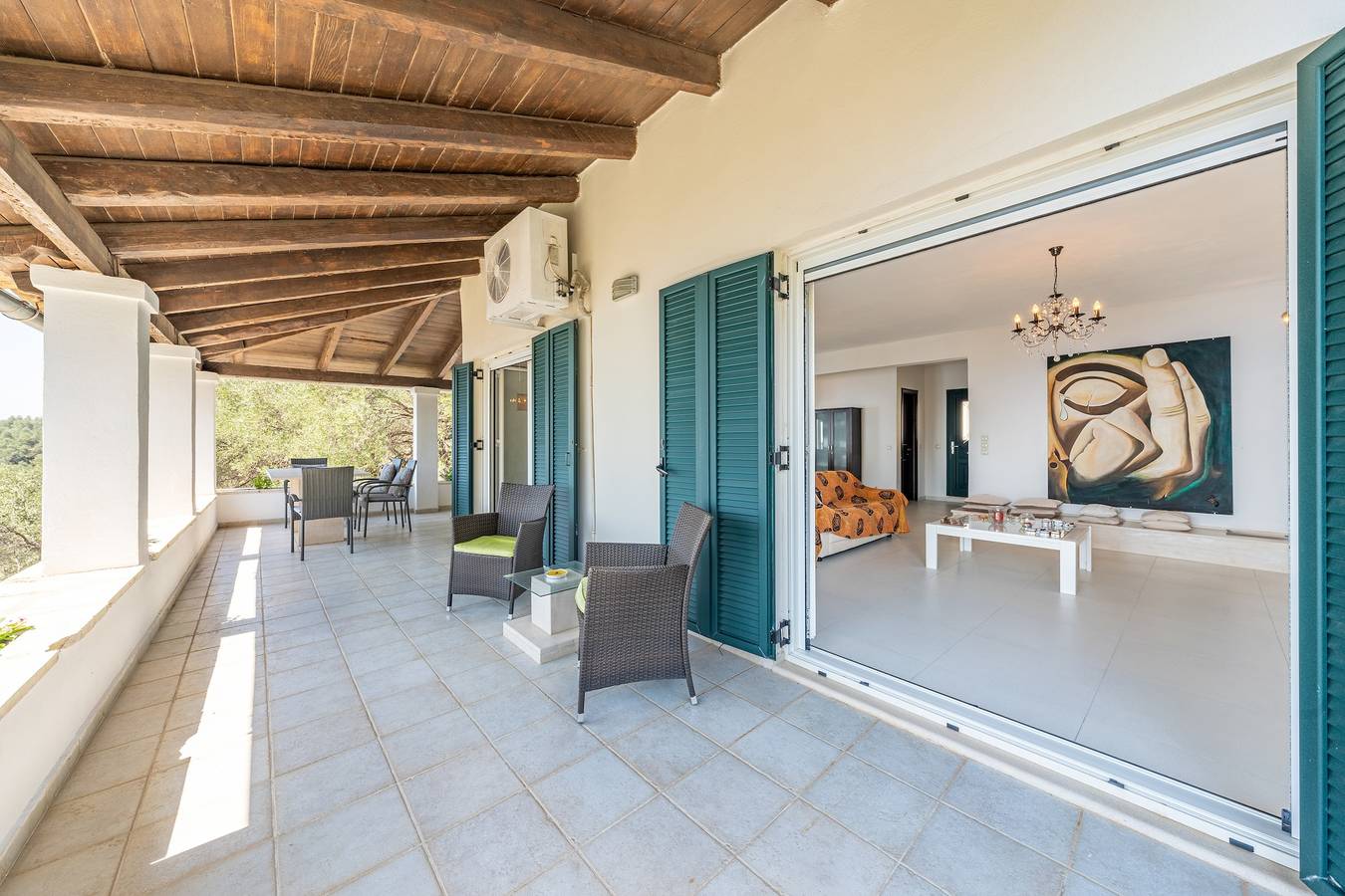 Villa for 4 personer med balkong in Katavolos, Korfu