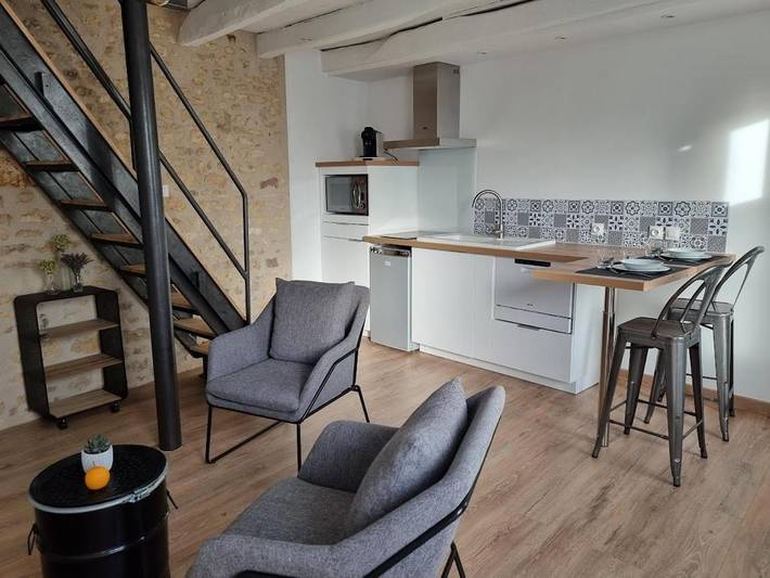 Gîte pour 2 personnes, avec terrasse à Civaux - 3