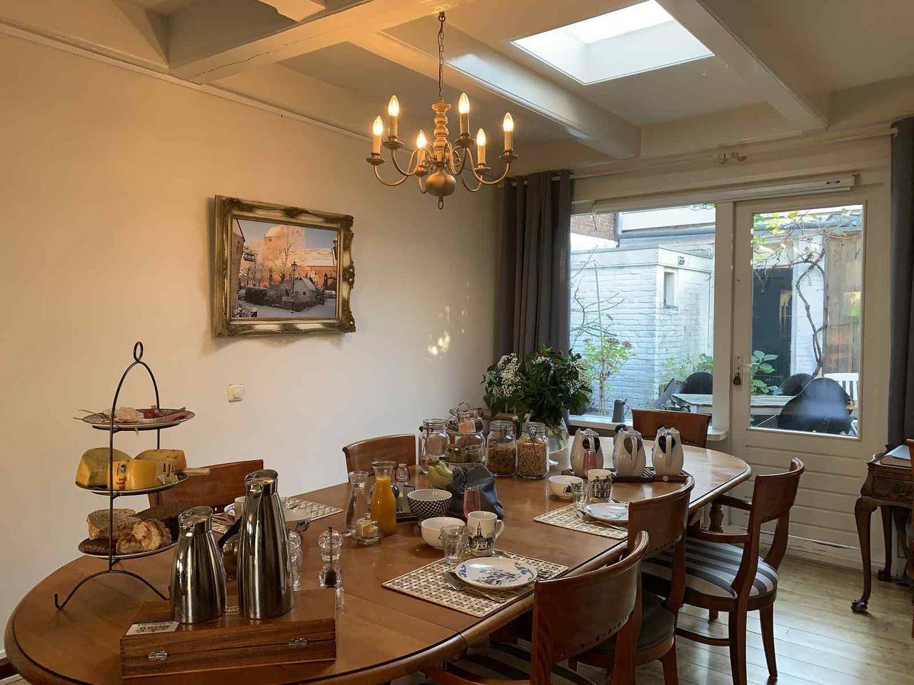 Gemütliches 4-Personen-Ferienhaus im Zentrum von Grou in Friesland in Nationalpark De Alde Feanen