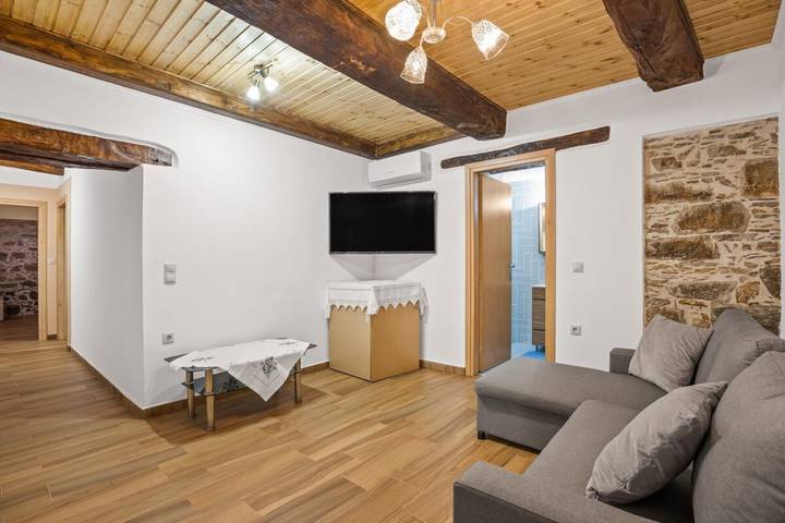 Maison de vacances pour 5 personnes avec terrasse in Tsigouniana, Région de la Canée