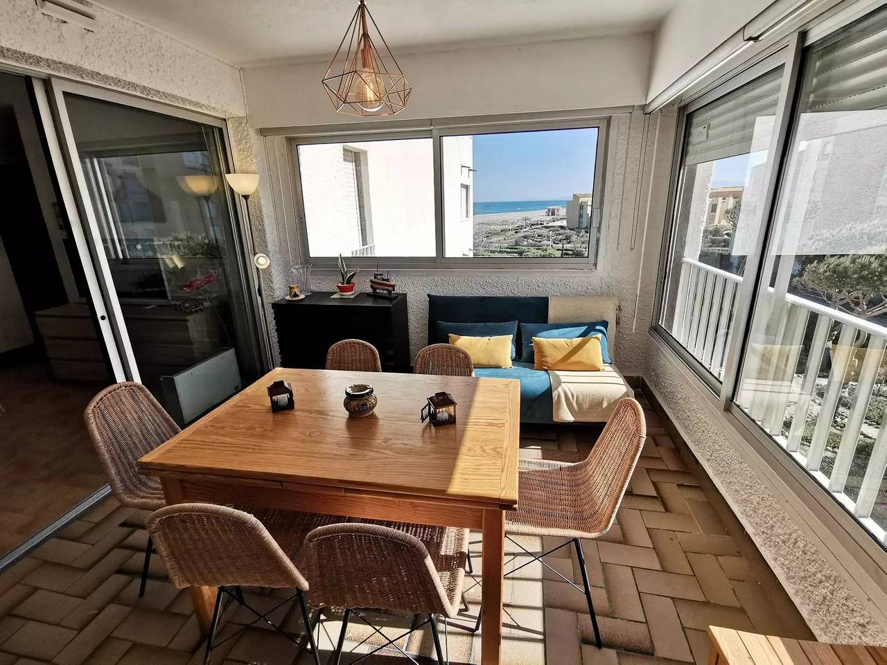 Entire apartment, 2 rooms 4 beds Port Leucate. Ref: 2Cyc_37A in Port Leucate, Leucate