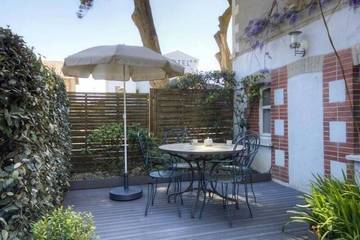 Gîte pour 4 personnes, avec terrasse dans Grande plage de Tharon