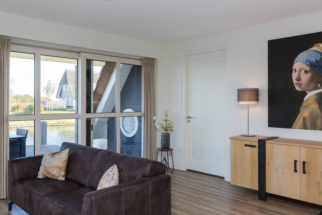Luxus Villa für 8 Personen am Tjeukemeer in Friesland in Delfstrahuizen, Friesland