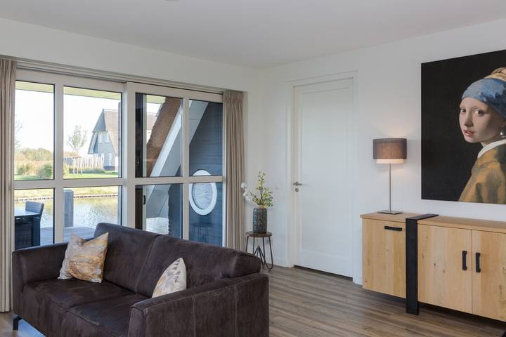 Luxus Villa für 8 Personen am Tjeukemeer in Friesland in Delfstrahuizen, Friesland