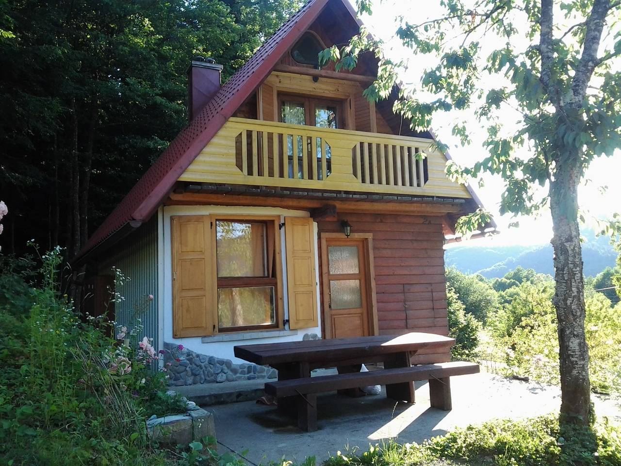 Ferienhaus in Brod na Kupi am Fluss Kupa in Delnice, Primorje-Gorski Kotar