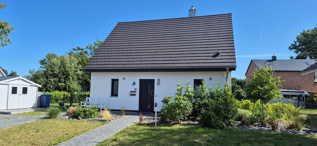 Ferienhaus für 6 Personen, mit Terrasse und Garten sowie Sauna und Ausblick in Groß Schoritz, Garz/Rügen