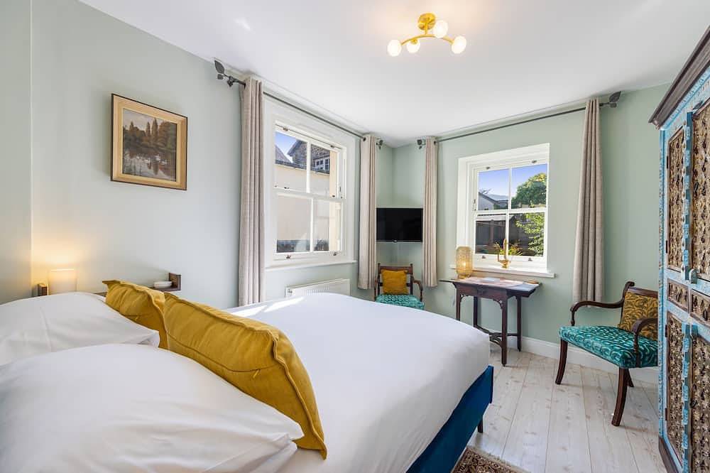Ganze Wohnung, Klassisch-Apartment-Gartenblick-Eigenes Badezimmer in Chagford, Dartmoor National Park