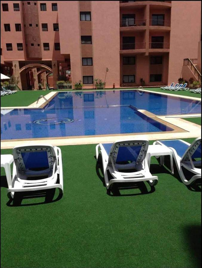 Appartement de vacances pour 6 personnes, avec vue ainsi que piscine et terrasse