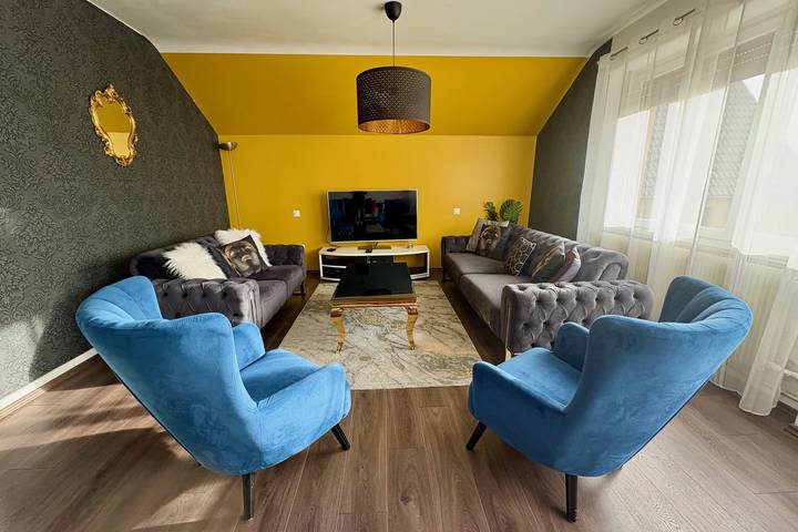 Location de vacances pour 5 personnes, avec jardin, adapté aux familles à Lingolsheim