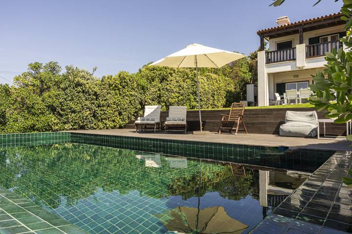 Location de vacances pour 10 personnes, avec balcon ainsi que jardin et vue sur l’océan dans Colares - 4