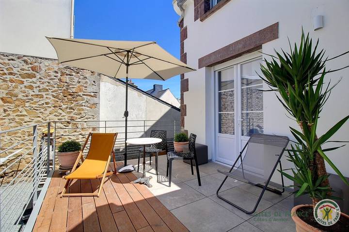 Maison de vacances pour 6 personnes, avec terrasse et jardin à Pléneuf-Val-André