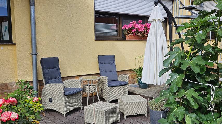 Apartment Harznest mit privater Terrasse, Garten und Wlan