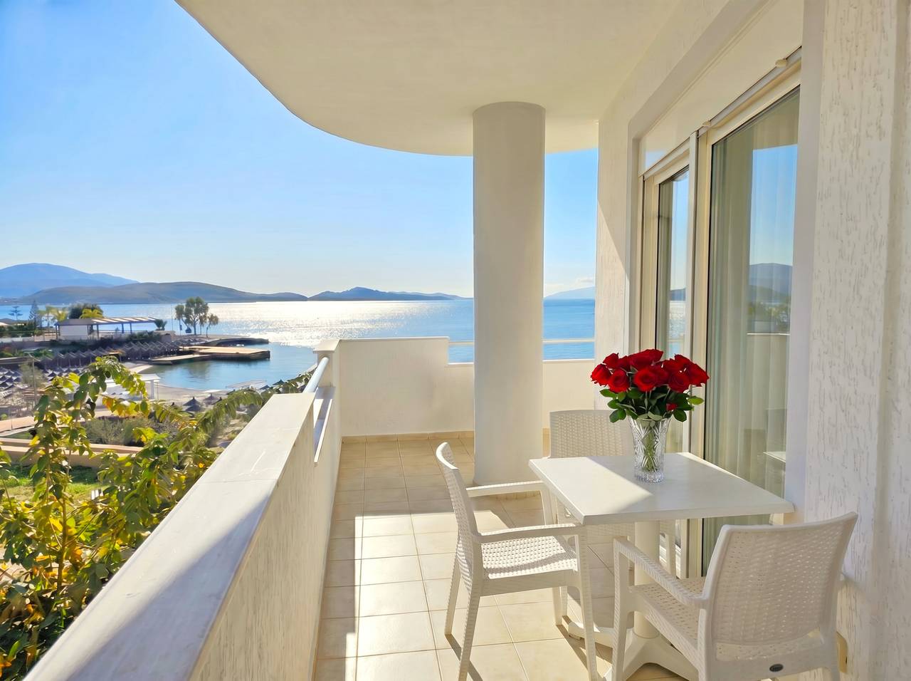 Apartamento entero, Apartamento de vacaciones para 4 personas con balcón in Sarandë, Vlorë