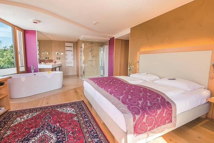 Ferienhaus für 3 Personen, mit Pool und Garten sowie Sauna und Whirlpool in Pöllauberg