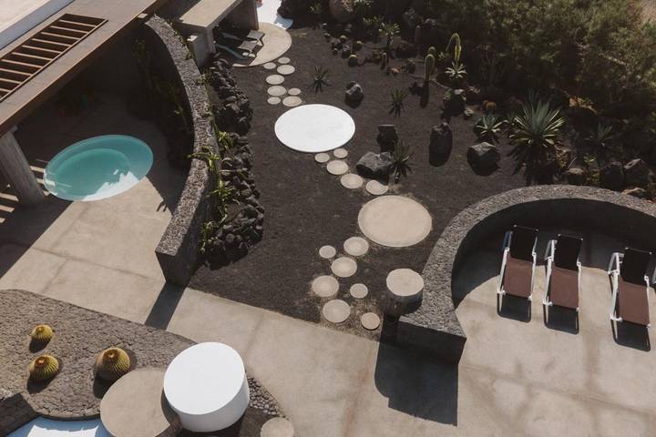 Casa rural para 10 personas, con Balcón y Terraza además de Jardín y Piscina en Famara - 4