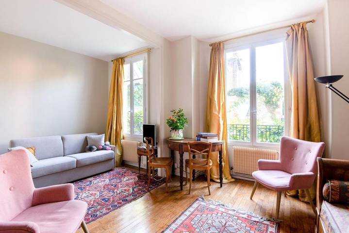 Appartement de vacances pour 4 personnes, avec jardin et terrasse