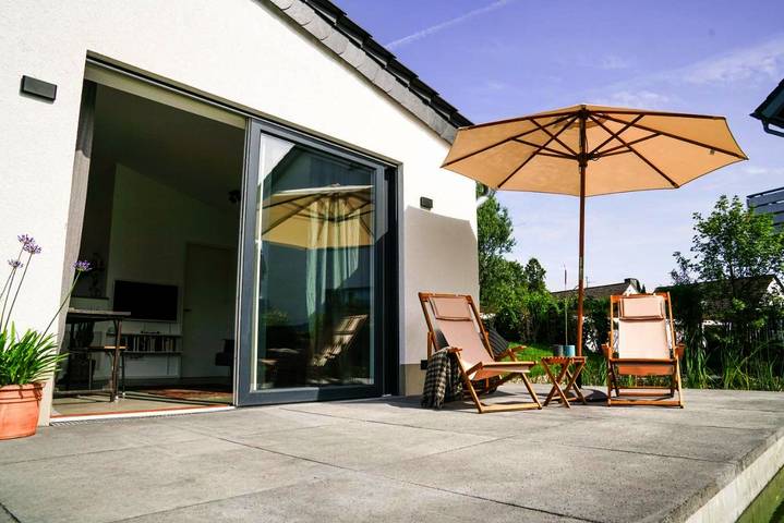 Ferienhaus für 2 Personen, mit Terrasse und Garten sowie Pool und Ausblick am Niederrhein - 2