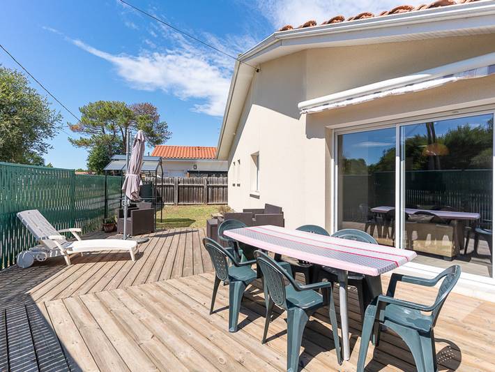 Maison de vacances pour 6 personnes, avec terrasse et jardin