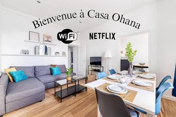 Location de vacances pour 8 personnes, avec terrasse et piscine à Pissos