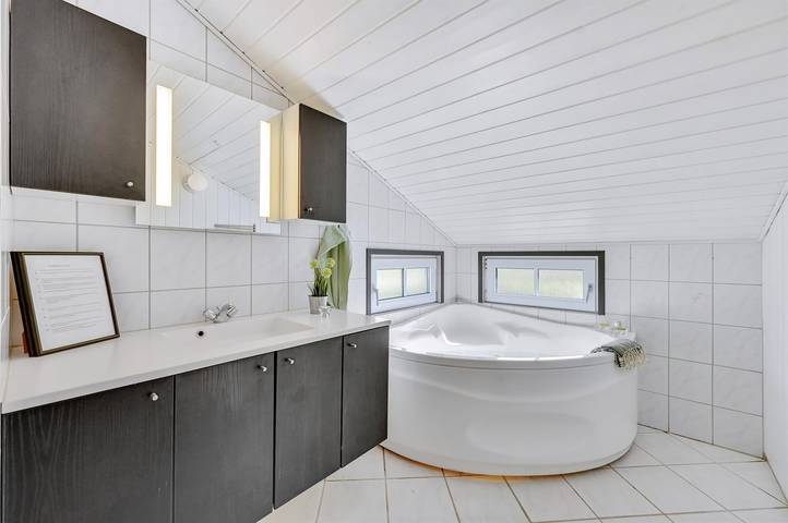 Vakantiehuis voor 6 personen, with sauna and terras as well as whirlpool, met huisdier in Bork Havn