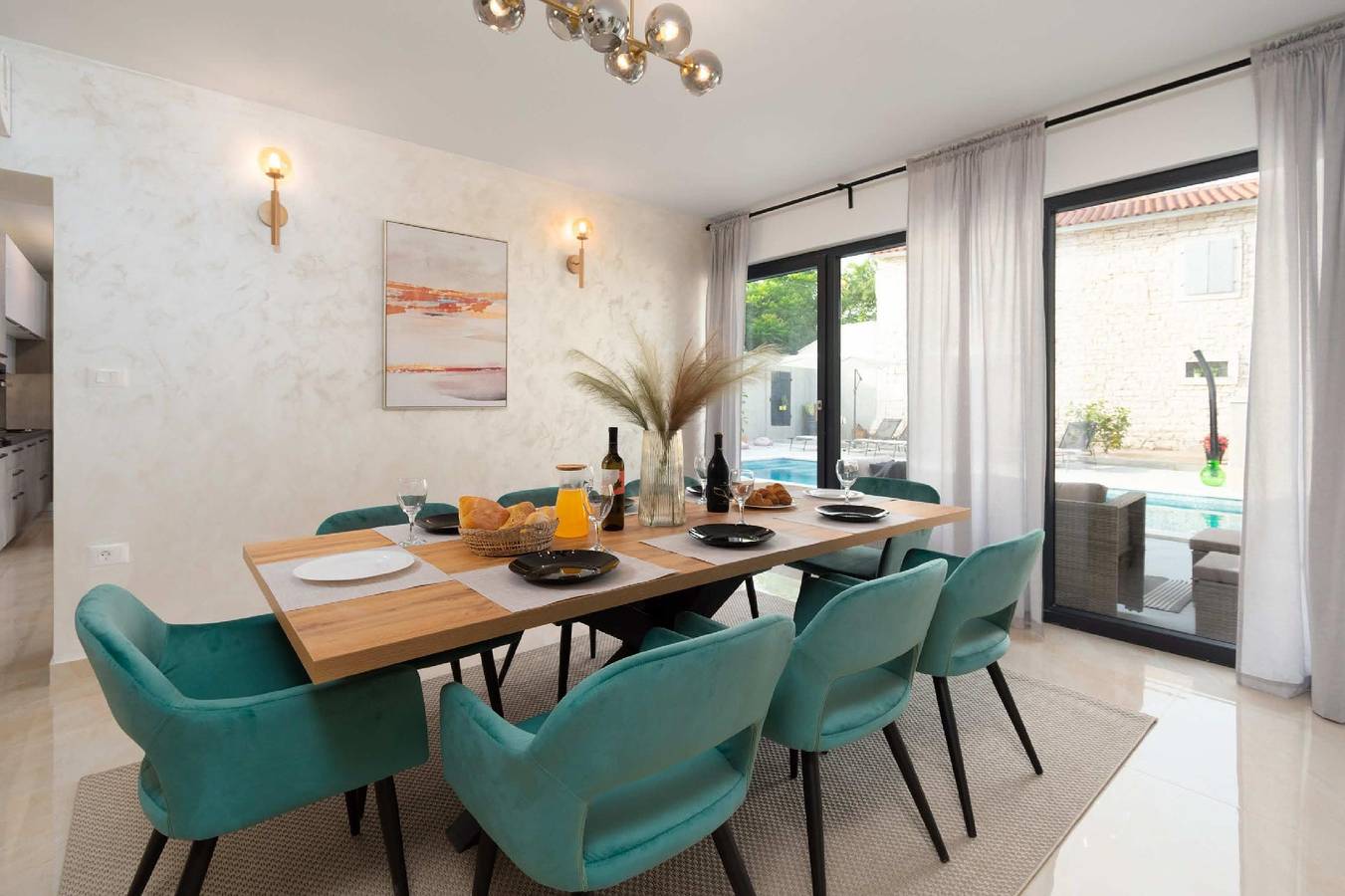 Designer Villa Simone - Modern and Heritage Style in Kringa, Centraal Istrië