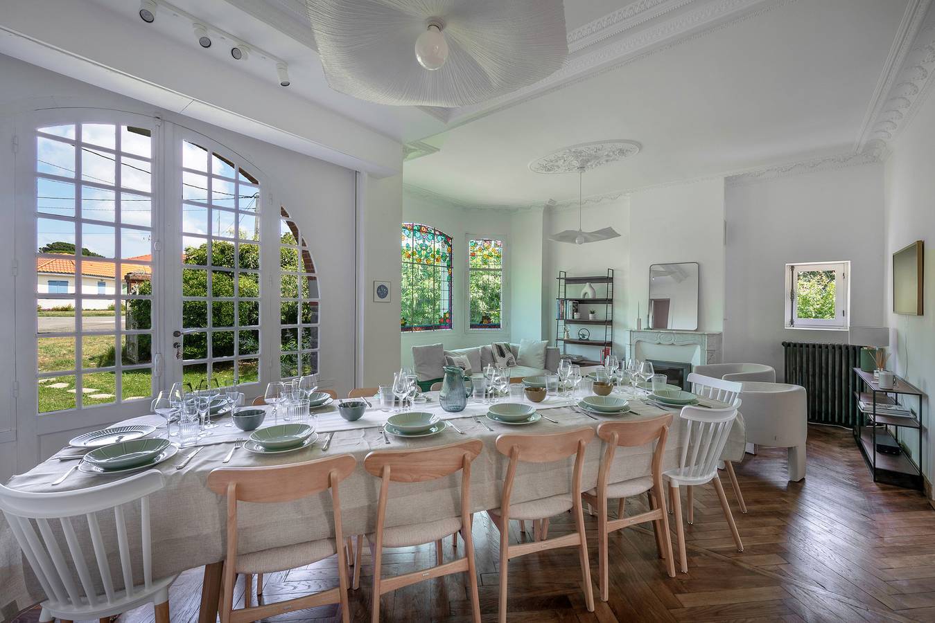Villa de charme à 250m de la plage pour 14 in Saint-Michel-Chef-Chef, Côte de Jade
