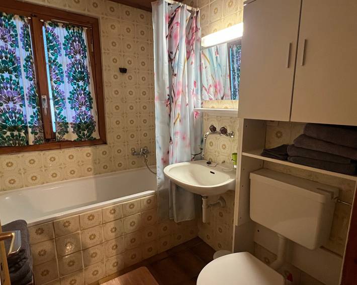 Gîte pour 6 personnes, avec jardin ainsi que terrasse et vue, animaux acceptés à Evolène - 4