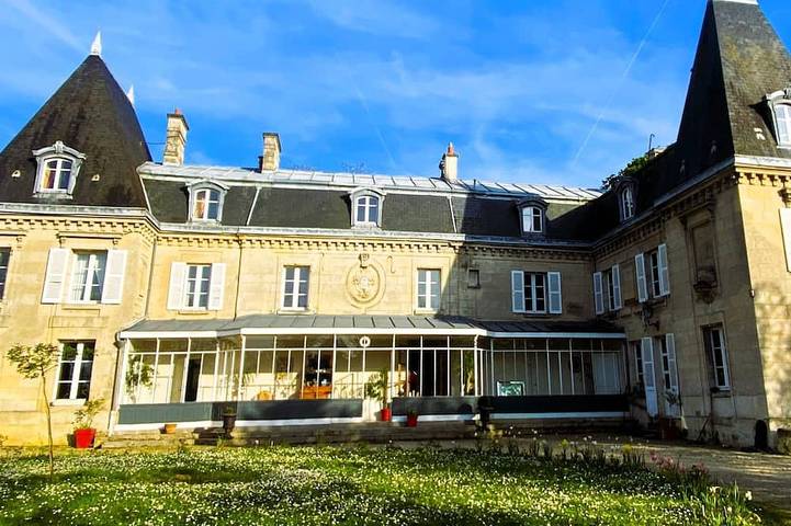 Château pour 10 personnes, avec Jardin dans Marne