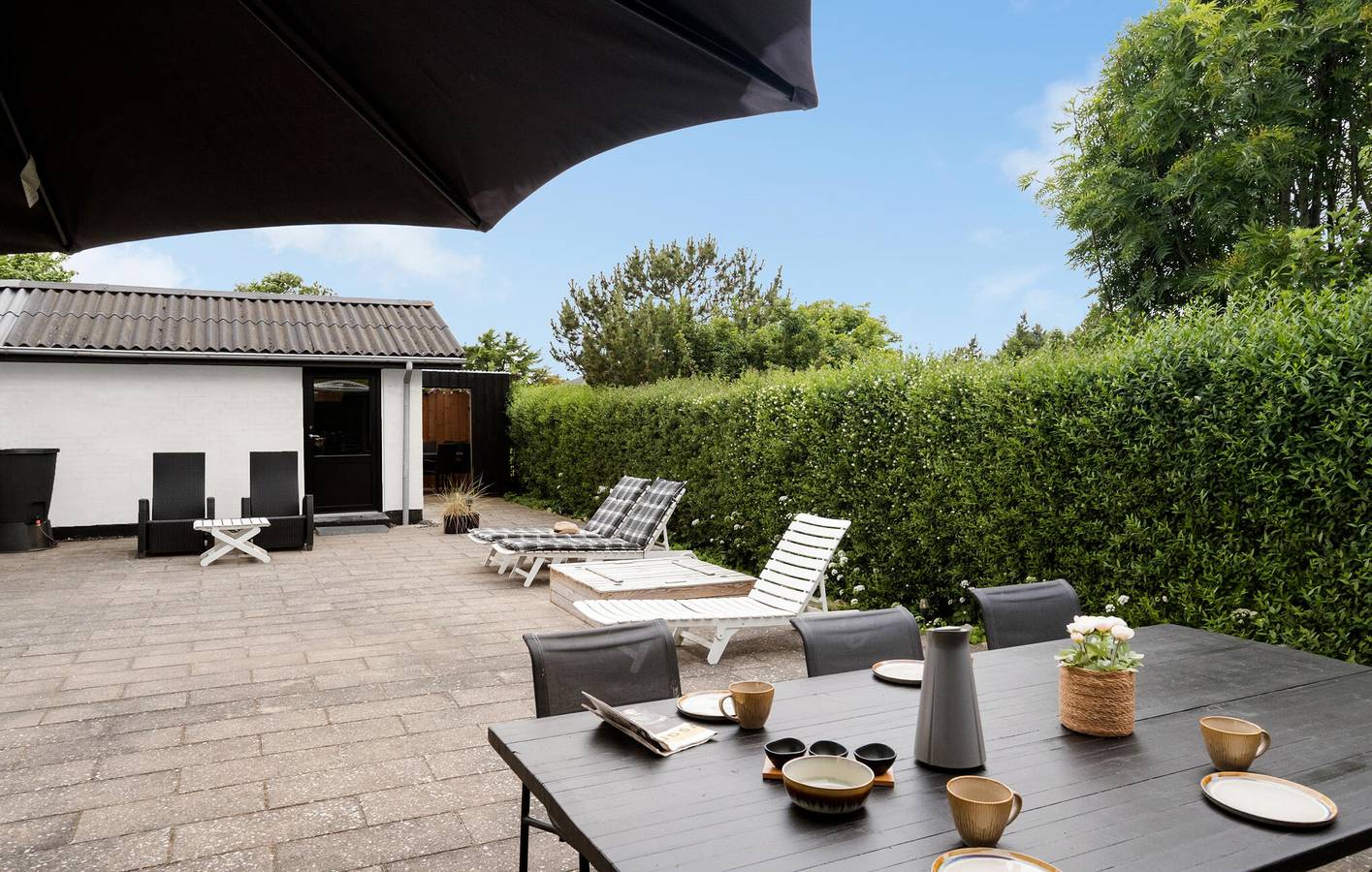 Ferienhaus für 6 Personen mit Terrasse in Hune, Jammerbugt