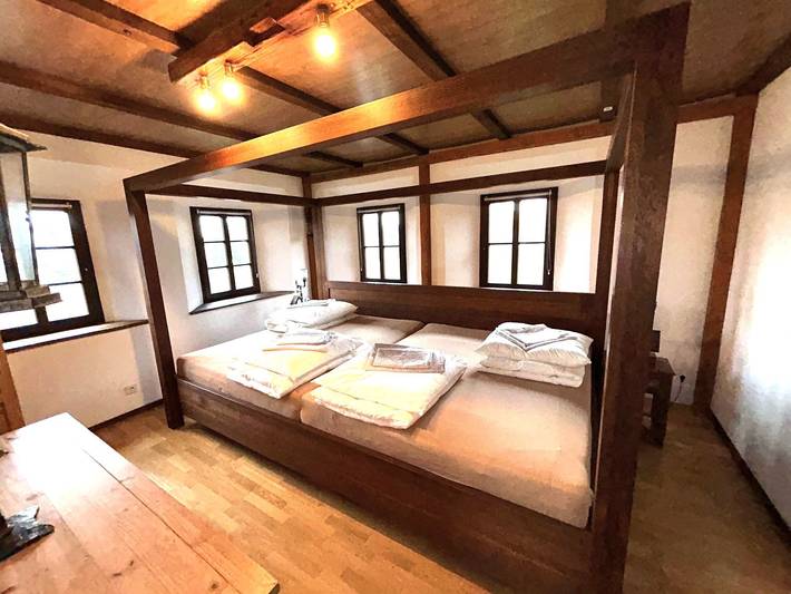 Gîte pour 8 personnes, avec jardin et vue sur le lac dans Grossrohrsdorf - 4