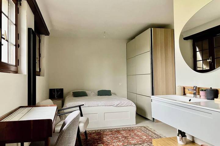 Chambre chez l’habitant, suite parentale de 20 m² avec salle d’eau personnelle in Tosse, Côte d’Argent