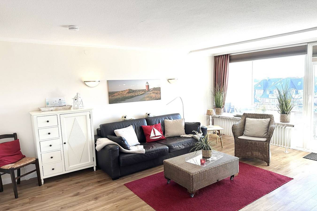 Ganze Wohnung, Helle und gemütliche Ferienwohnung direkt am Strandübergang in Westerland in Westerland, Sylt (Gemeinde)