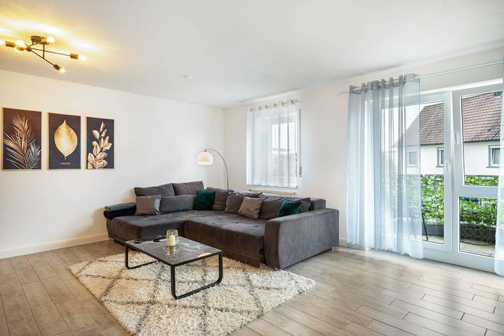 Ferienwohnung für 4 Personen, mit Balkon und Garten nahe des Ravensburger Spieleland - 4