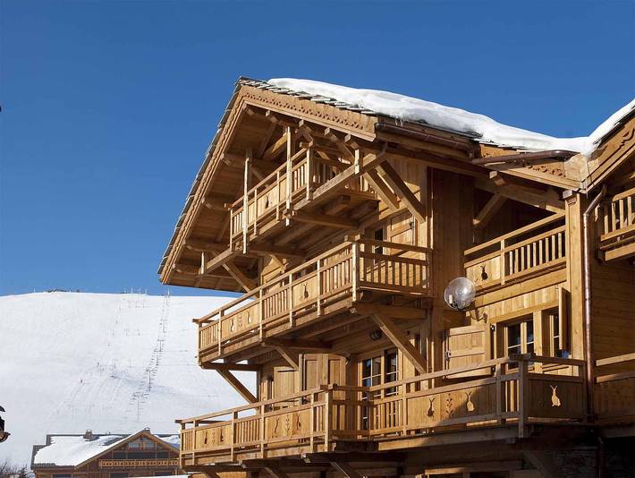 Chalet pour 14 personnes, avec sauna et balcon à Huez - 2