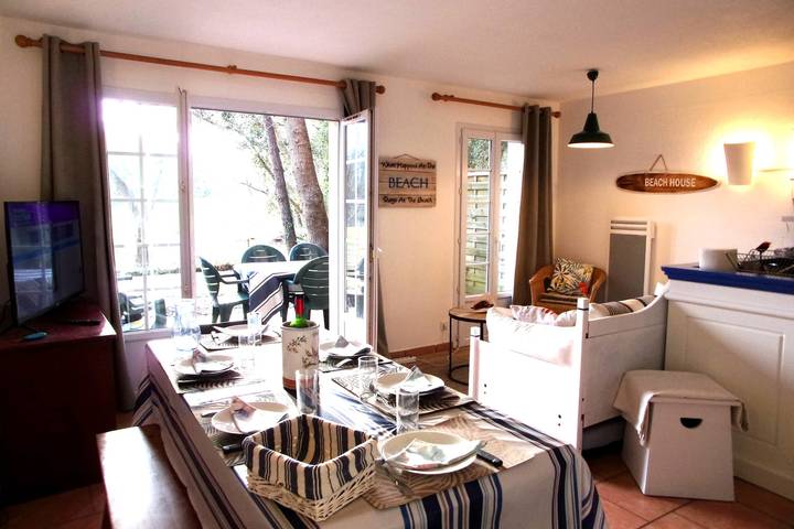 Ferienhaus für 6 Personen, mit Ausblick und Pool sowie Terrasse in Moliets-et-Maa - 3