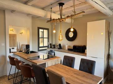 Gîte pour 4 personnes, avec vue et balcon à Balaruc-le-Vieux
