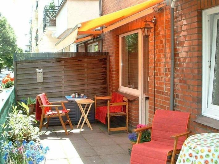 Ferienhaus für 3 Personen, mit Balkon in Eimsbüttel Hamburg - 2