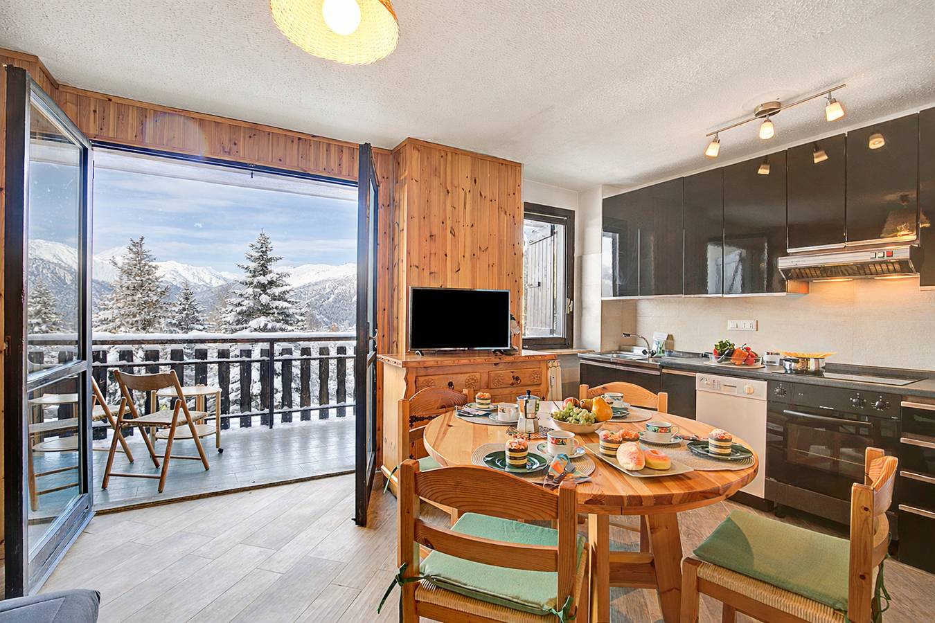 Apartamento entero, Appartamento Bellevue Richardette in Sauze d'Oulx, Via Lattea