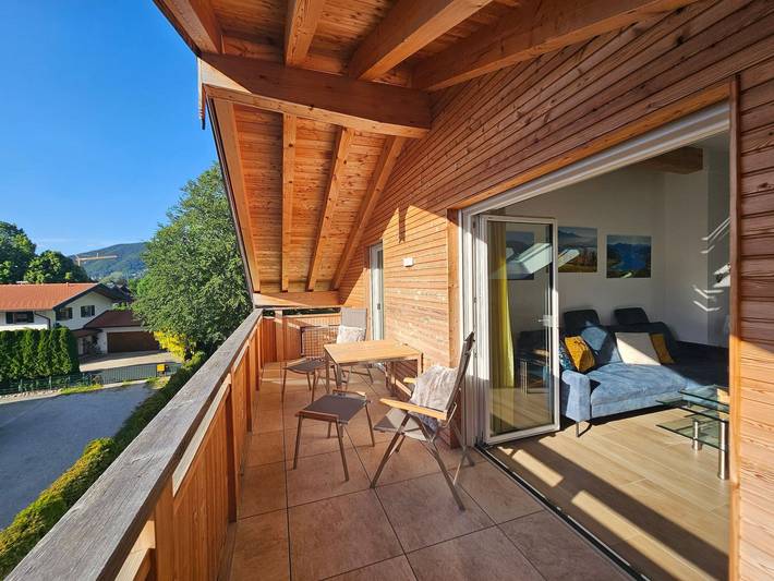 Ferienwohnung für 2 Personen, mit Ausblick und Balkon in Kreuth - 4