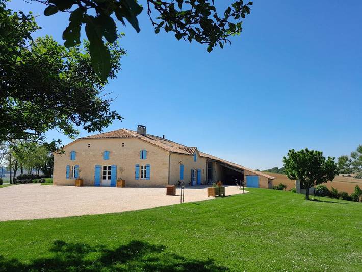 Chambre d’hôte pour 2 personnes, avec Terrasse ainsi que Jardin et Vue