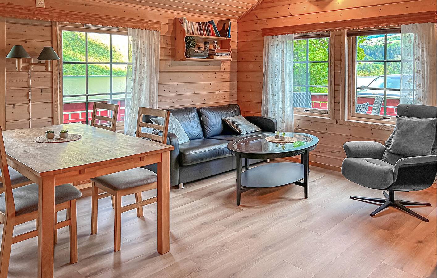 Casa de vacaciones para 4 personas con jardín in Volda