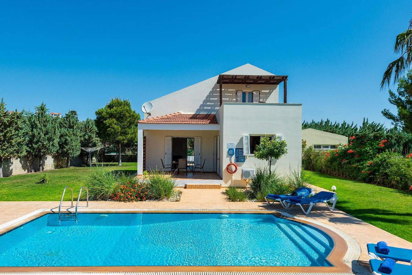Ferienvilla Athena Classico mit Pool in Kolympia, Rhodos