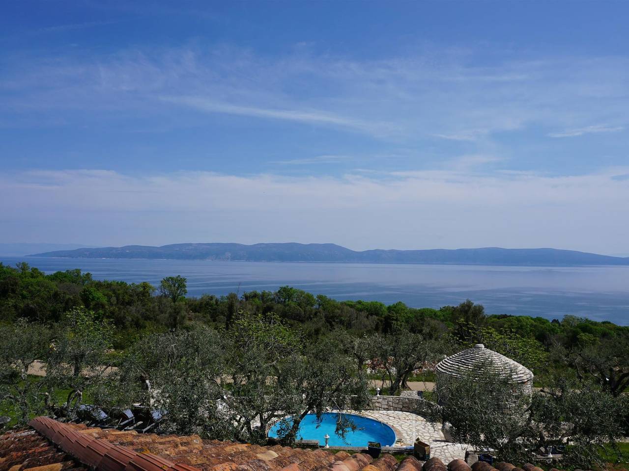 "Istria" mit eigenem Pool in Raša, Ostküste Istrien