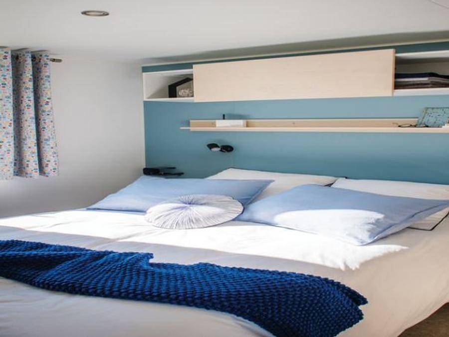 Camping de la Baie - Mobile home 4 persons - Premium 2 Bedrooms in L'Aiguillon-sur-Mer, Fontenay-le-Comte