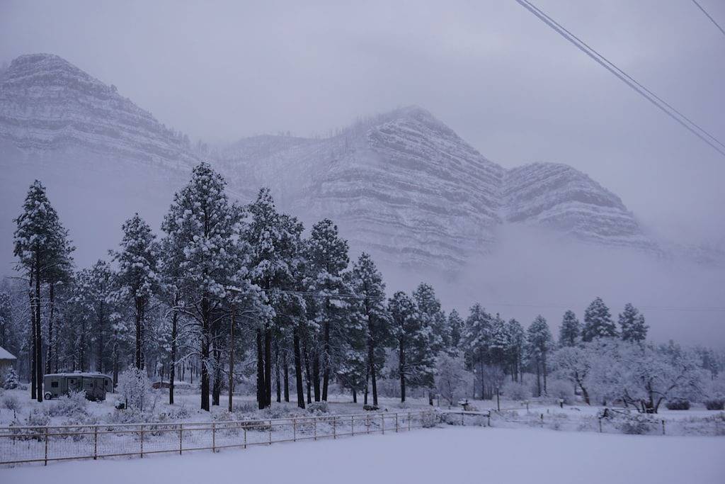 Berghütte, eine atemberaubende Aussicht, zwischen der Innenstadt Durango & Purgatory in San Juan National Forest